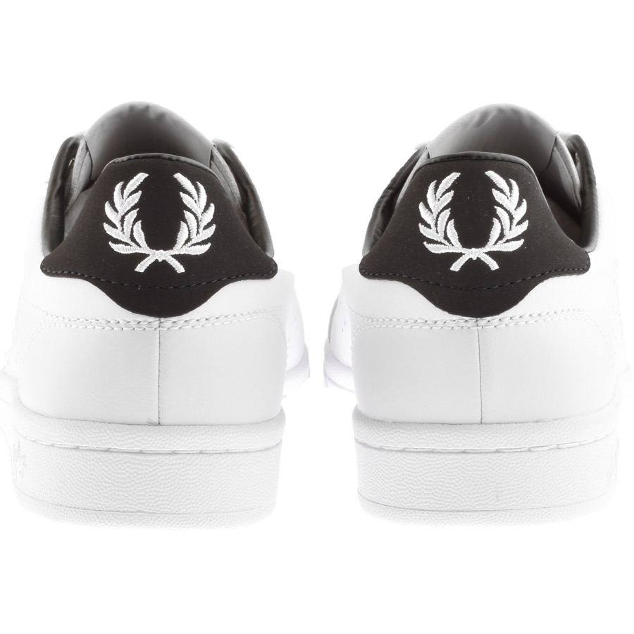 fred perry b721 leather white